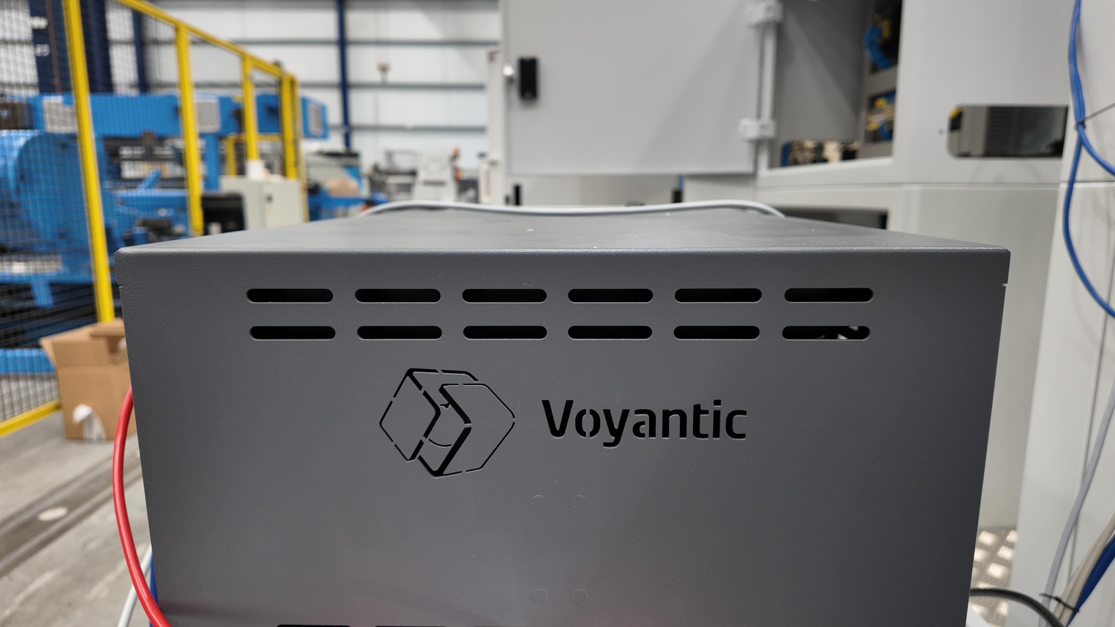 Voyantic RFID inspection integrated with the LemuGroup production line